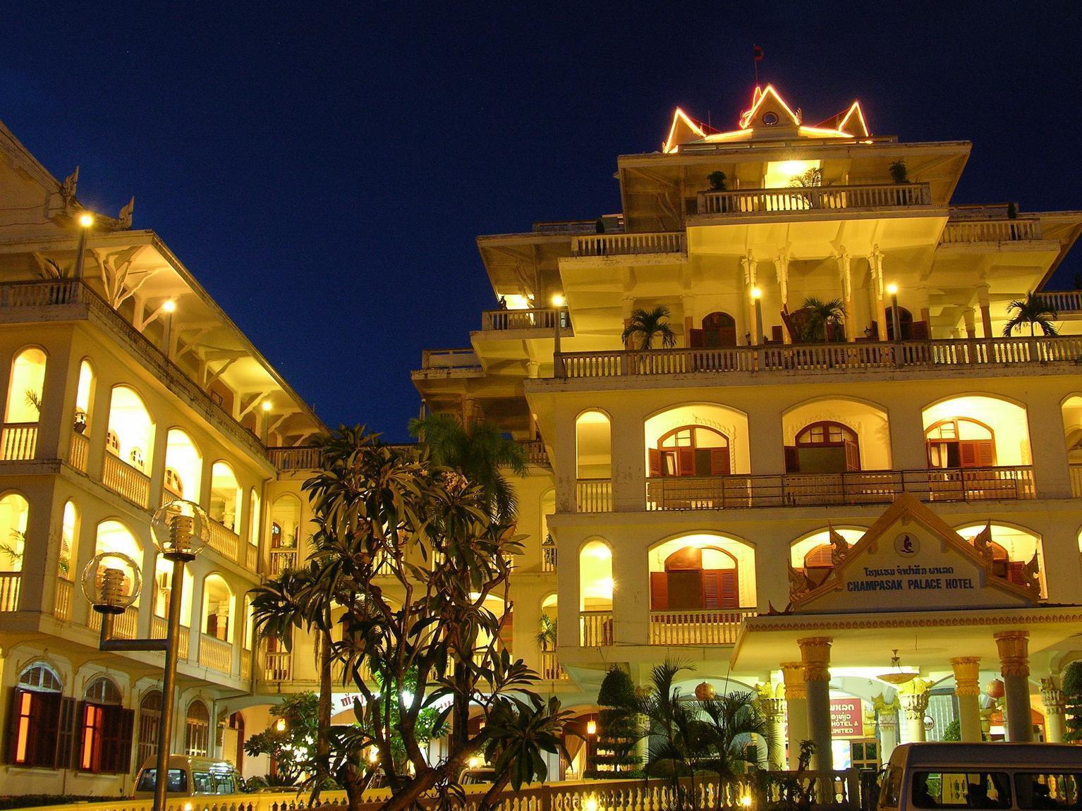 Champasak Palace Hotel Pakse Exterior foto